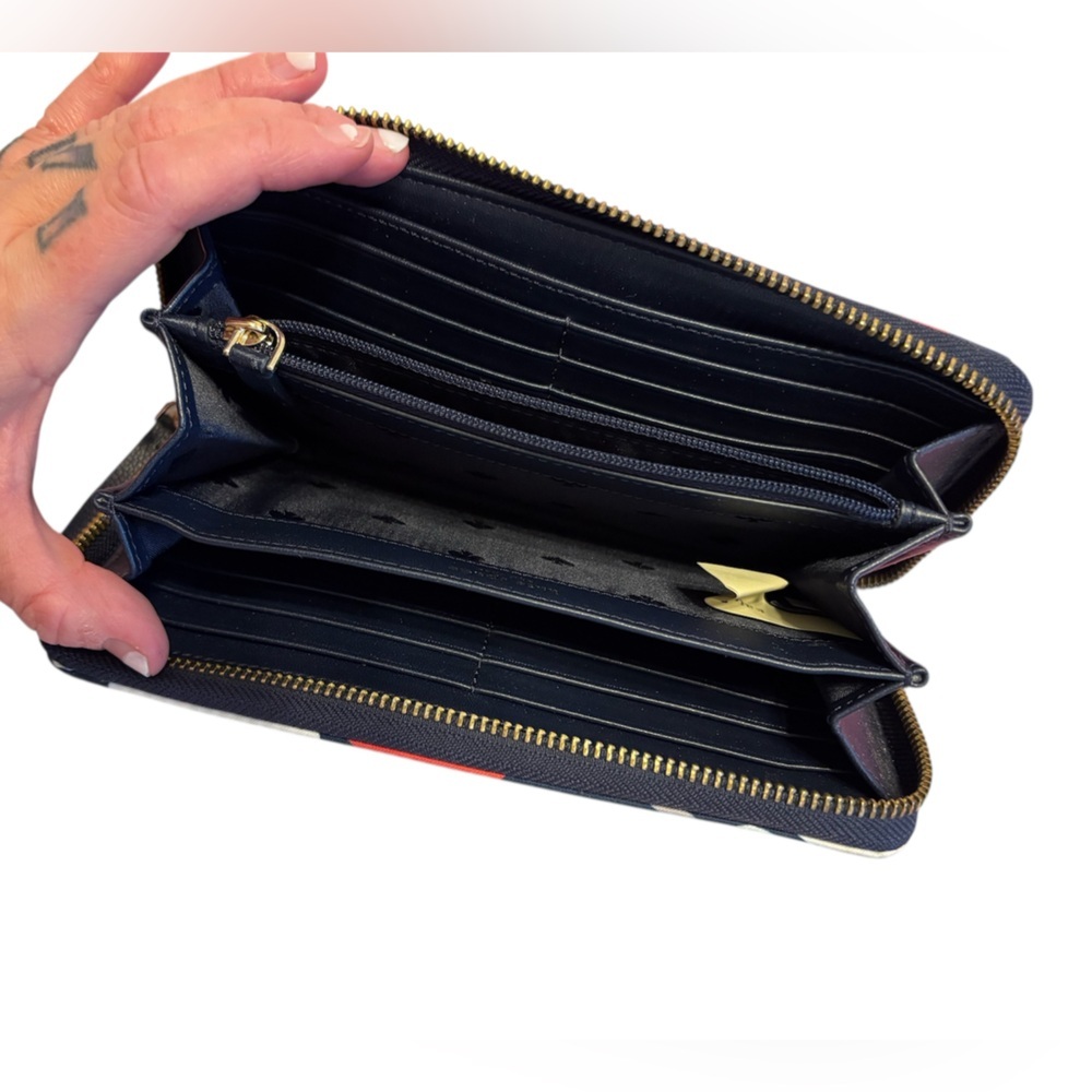 Kate Spade Dawn Breezy Floral Large Continental Wallet - Picture 3 of 4